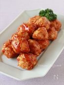 【鶏ひき肉】揚げないミートボール
