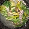 白菜と豚バラと春雨の《お鍋風♡中華スープ》の工程2