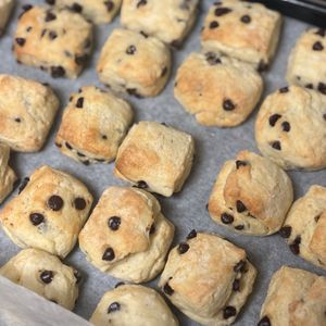 みえの作ってみた!投稿(ホットケーキミックスで簡単！豆腐のチョコチップスコーン)
