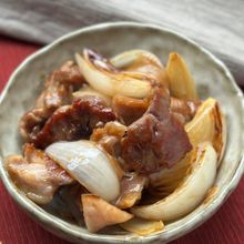【揚げない♪】豚肉と玉ねぎの酢豚風