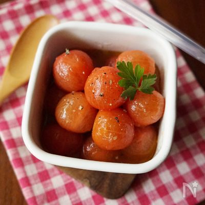 ミニトマトのシンプルマリネ