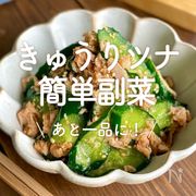 「きゅうり×ツナ簡単副菜」20選｜あと一品に！