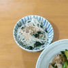 かおちゃんの作ってみた!投稿(戻し無し!同時茹で!わかめと春雨ともやしの旨ぽんツナマヨ和え)