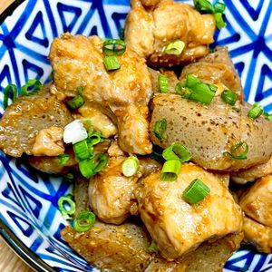michuの作ってみた!投稿(鶏もも肉とこんにゃくの味噌煮込み【作り置き】)