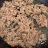 【てりたまそぼろご飯】肉と卵でガッツリ飯の工程2