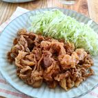【こってり甘辛豚焼き】ビニール袋で簡単！