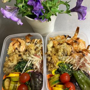 そら・ゆずの作ってみた!投稿(たれだけでご飯すすむ？！美味しすぎる天丼&かき揚げ丼のたれ)