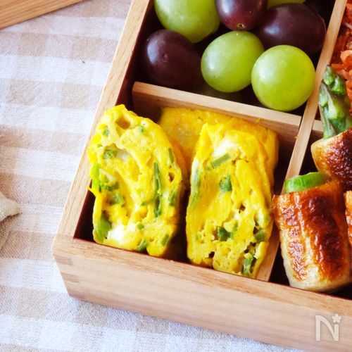 【簡単♪絹さやの卵焼き】春のお弁当に♪