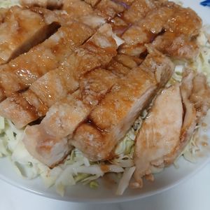 たぬきパパの作ってみた!投稿(鶏むね肉で大満足✨ザックっとハニー檸檬チキン🐔)