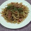 M*Pの作ってみた!投稿(もやしとベーコンのガーリックバター炒め)