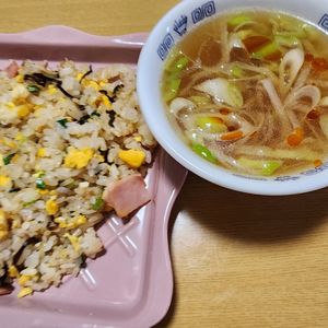 ナムディの作ってみた!投稿(10分で即出来【中華屋のラーメンスープ】炒飯と一緒に！)