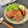 揚げ焼きで簡単♪【野菜たっぷり♡あっさりメンチカツ】