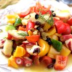 「この味いいね！」娘が言う【タコと彩り野菜のカレーマリネ】
