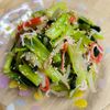 もんぶらん°・*:.。.☆の作ってみた!投稿(レンジで5分!【小松菜とカニかまの旨塩ナムル】)