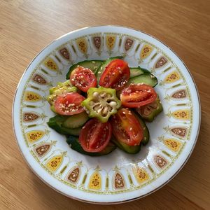 shironoの作ってみた!投稿(夏バテ予防《夏野菜たっぷり♡中華サラダ》)
