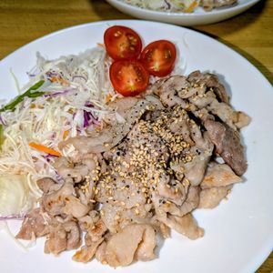 joe sanの作ってみた!投稿(包丁いらず☆豚こまのやみつき旨塩炒め。)