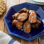 ごぼうと人参の牛肉巻き。ご飯が進む！お弁当や作り置きに。