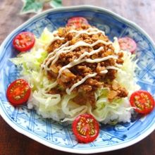 旨みたっぷり♪本格タコライス