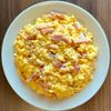 料理_新米パパの作ってみた!投稿(とろっと卵がたまらない！魅惑のカルボ丼)