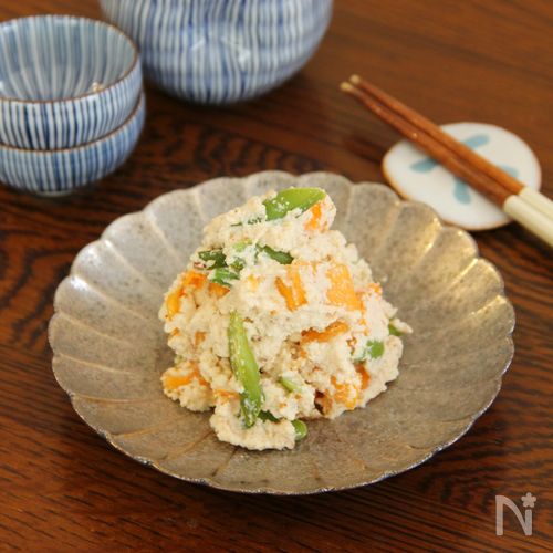 柿の白和え《簡単！おうちで料亭の味♪》
