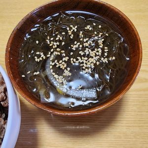 ナムディの作ってみた!投稿(さっぱりヘルシー！もずくスープ)