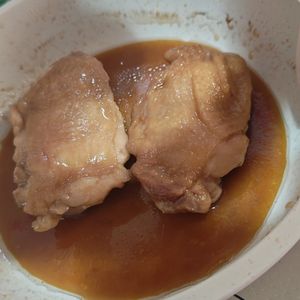 ぽんちゃんの作ってみた!投稿(【鶏もも肉の無双ポン酢煮】材料3つだけ！15分煮るだけで完成)