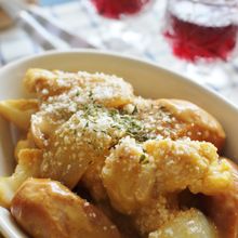 カリフラワーとソーセージのカレー煮