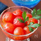 【トマトの旨レモンマリネ】無限に食べられる美容レシピ