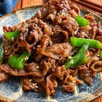 5分で爆速おかず♪【牛肉とピーマンの甘辛炒め】箸が進む♡