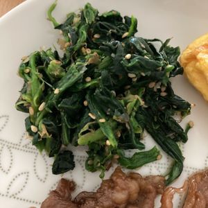 りぃママの作ってみた!投稿(ほうれん草のおかか和え【作り置き】)