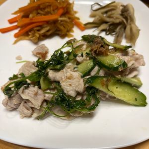 306536の作ってみた!投稿(さっぱり食べられる♪豚しゃぶきゅうりの梅ポン和え)