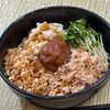 楽ラク手抜キッチン🐶🐾の作ってみた!投稿(梅ツナぶっかけおろしうどん)