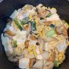 おかか昆布🍙の作ってみた!投稿(【ちくわと豆腐の卵とじ】簡単あったかボリューム副菜♪)