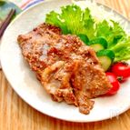 我が家の柔らかゴマたっぷりトンテキ#豚ロース #薄切り肉