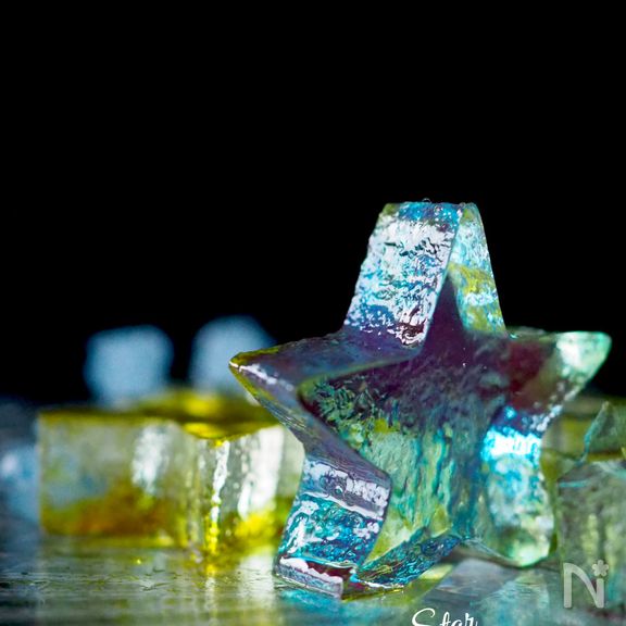 【七夕スイーツ】☆キラキラの星のかけら☆琥珀糖☆