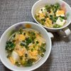 楽ラク手抜キッチン🐶🐾の作ってみた!投稿(【豆腐とえのきのふわふわ卵の白だしスープ】)
