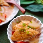 レンジで簡単♪しみしみ油揚げと大根の煮物