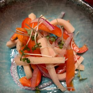 ぐ〜たら子の作ってみた!投稿(高たんぱくで食べごたえ抜群！「高野豆腐入りパプリカマリネ」)