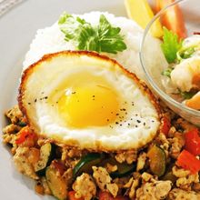 ■お豆腐 de 野菜たっぷりヘルシーガパオ■