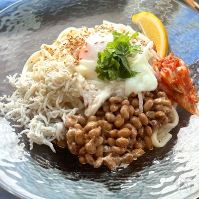 夏のランチに!栄養たっぷり!ネバネバぶっかけうどん