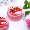 冷凍のいちごで作るふんわりムース🍓夏のさっぱりデザート