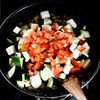 【夏野菜たっぷり♪旨み凝縮】無水キーマカレーの工程3
