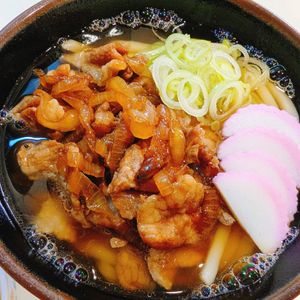 ゆーたんの作ってみた!投稿(豚バラ「肉うどん」簡単♪我が家で人気♪)