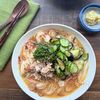 【塩揉みなすときゅうりの冷や汁風そうめん】我が家の定番！の工程5