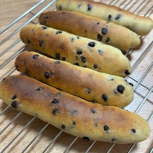 かえでの作ってみた!投稿(チョコチップのスティックパン♪)