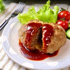 うまみ包み焼き製法！肉汁溢れる♡ふっくらジュ～シ～ハンバーグ