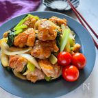 コク旨☆ごはんがすすむ
小松菜と鶏肉のバタポン炒め