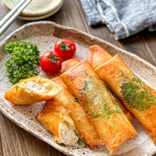 【ささみと大葉のチーズ春巻き】包丁不要つまみ食いで即なくなる
