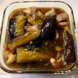 ヒラメの作ってみた!投稿(10分でぱぱっと！茄子のオイスターソース炒め)