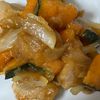 ごさろの作ってみた!投稿(玉ねぎ味噌ダレが決め手♪『かぼちゃと鶏肉の甘辛みそ✨』)